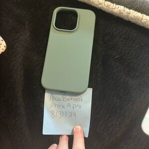 iphone 14 pro silicone case
